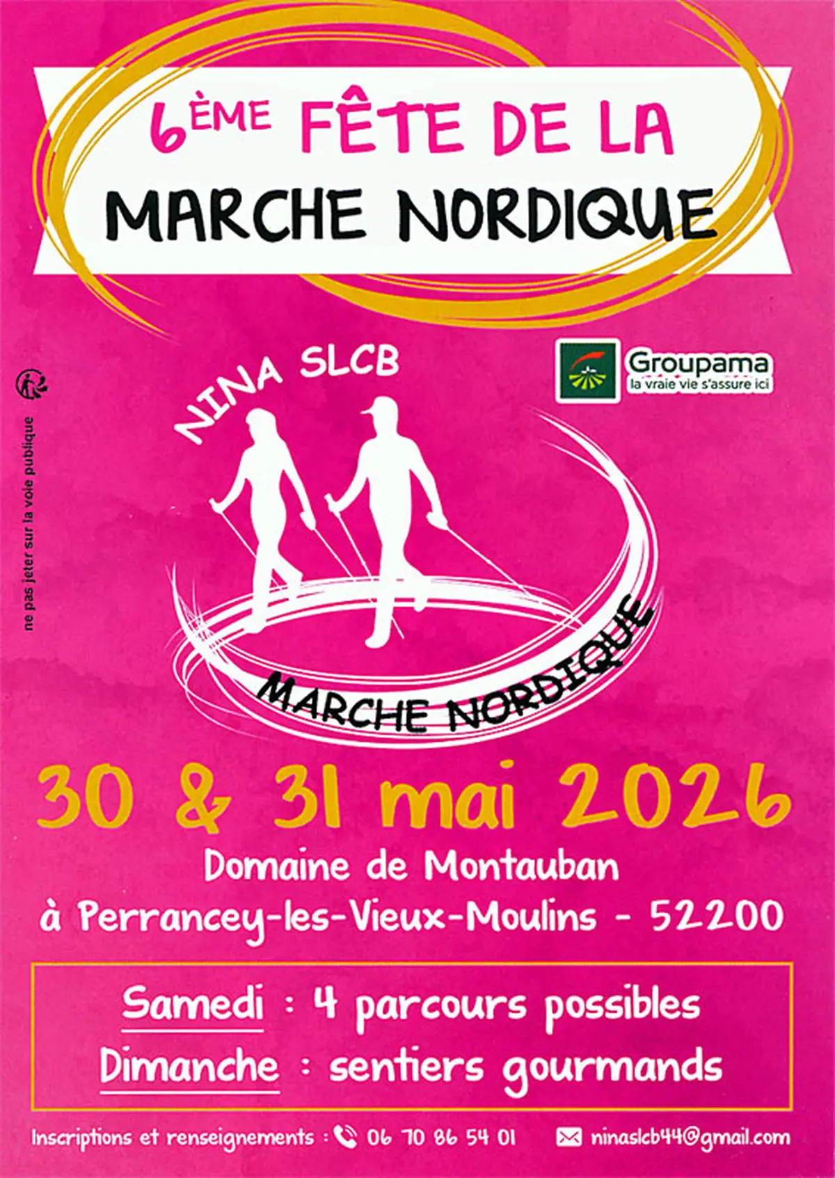 6ème fête de la marche nordique