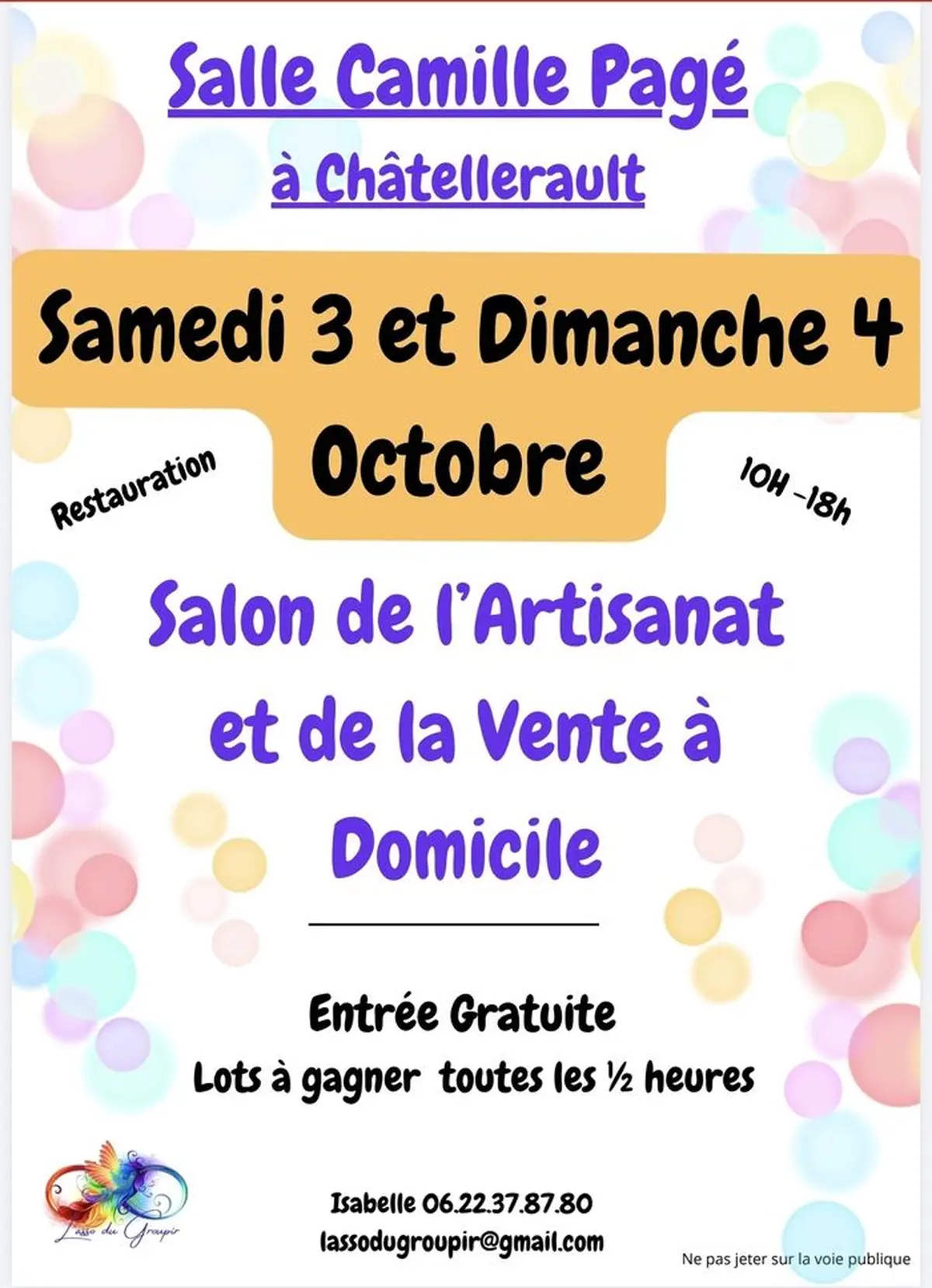 6ème salon de l'Artisanat et des Vendeurs à Domicile