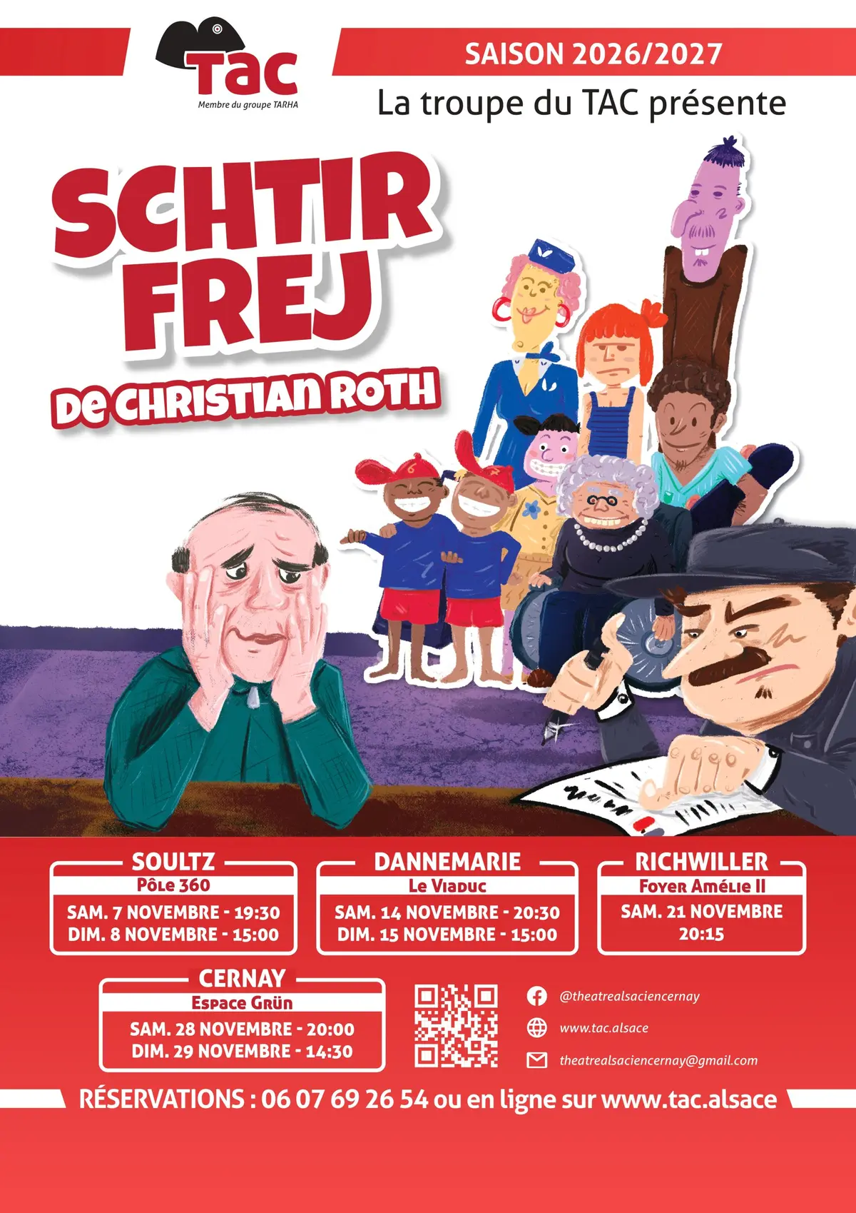 Théâtre en alsacien – Schtir Frej