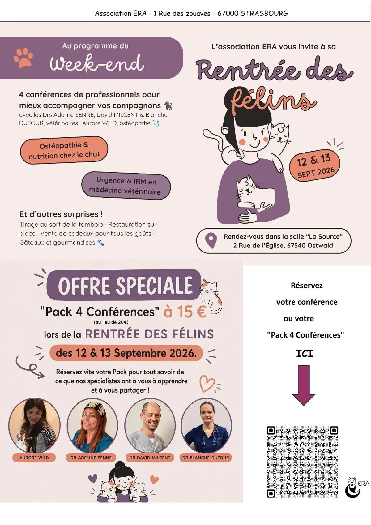 La Rentrée de Félins / Association ERA