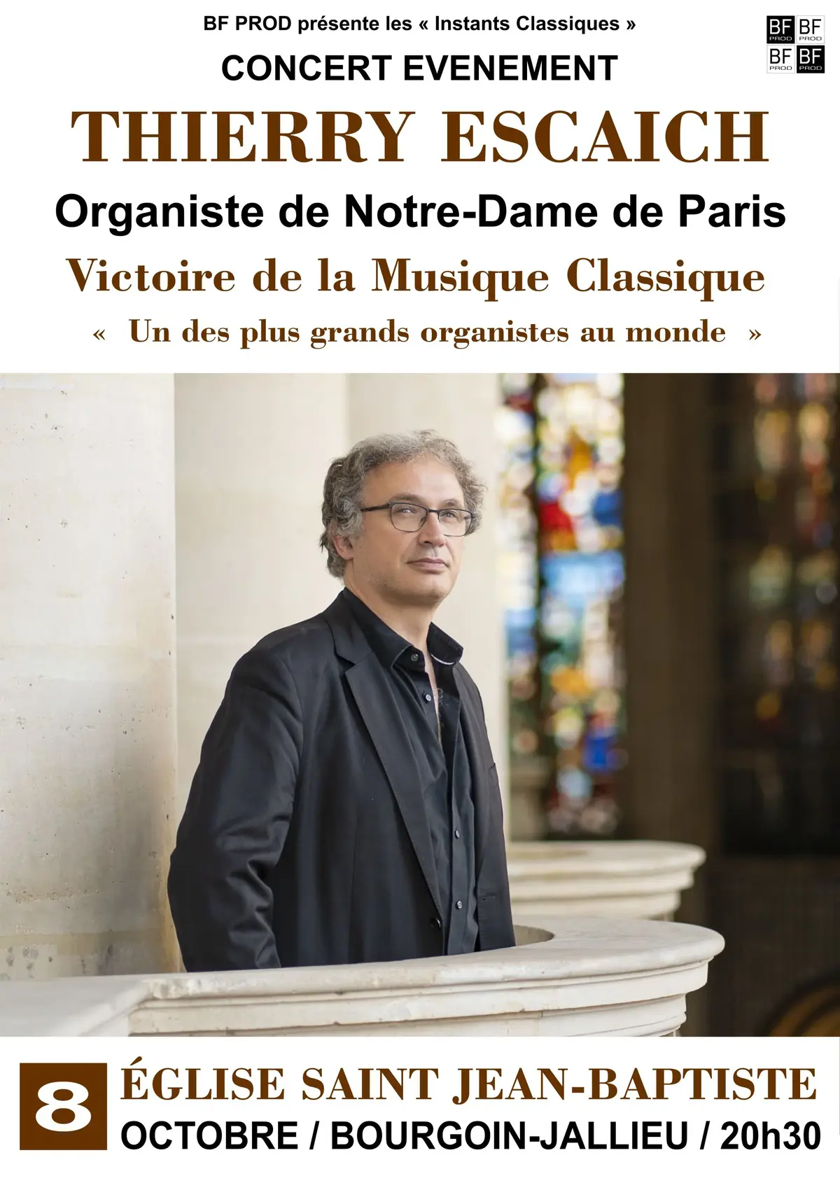 Thierry ESCAICH, récital d'orgue