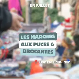 7 marchés aux puces et brocantes à découvrir dans le Haut-Rhin au mois de juillet, dont un nocturne et une 35e édition incontournable