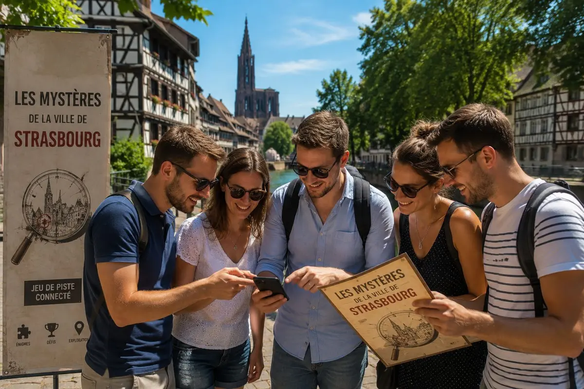 Week-end Jeu de piste découverte Les mystères de Strasbourg