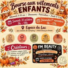 Bourse aux enfants - Vêtements • Puériculture • Jouets 0-3 ans
