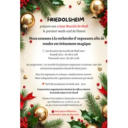 Marché de Noël de Friedolsheim 