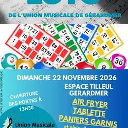 Loto de l'union musicale de Gérardmer