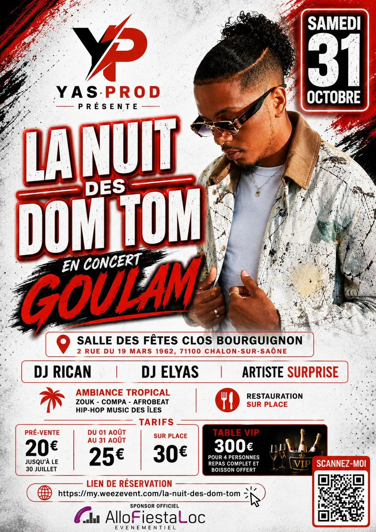 La nuit des Dom Tom