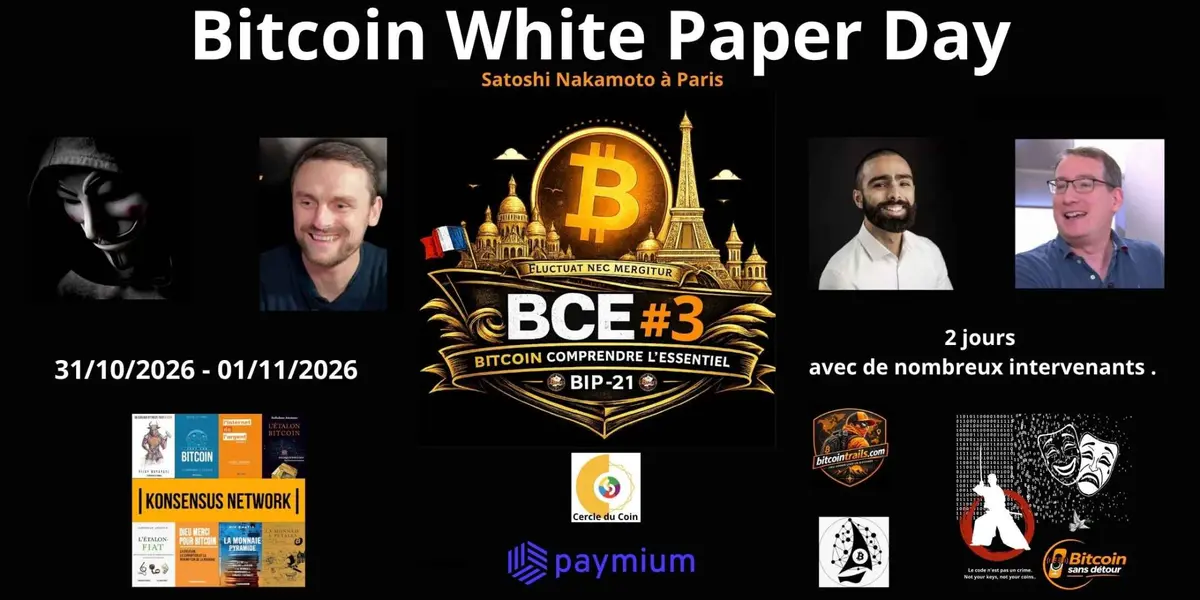BCE#3 – Deux jours de conférences Bitcoin à Paris