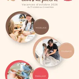 Atelier Poterie – Vacances d'octobre