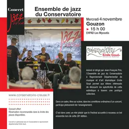 Ensemble de jazz du Conservatoire