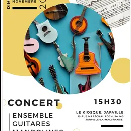 Concert Annuel de l'Ensemble Guitares Mandolines de Jarville la Malgrange