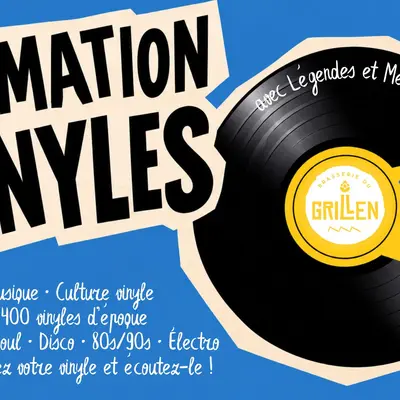 Viens passer ton vinyle / Bar à vinyles / Brasserie du Grillen / Colmar