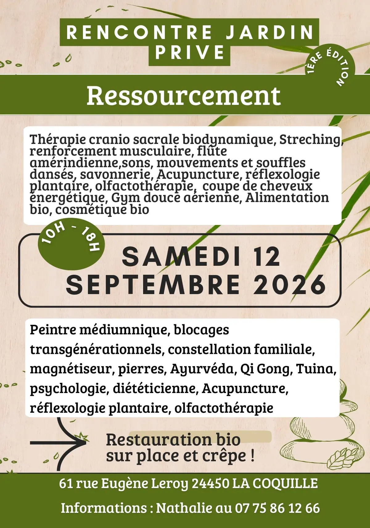 Ressourcement - salon bien-être