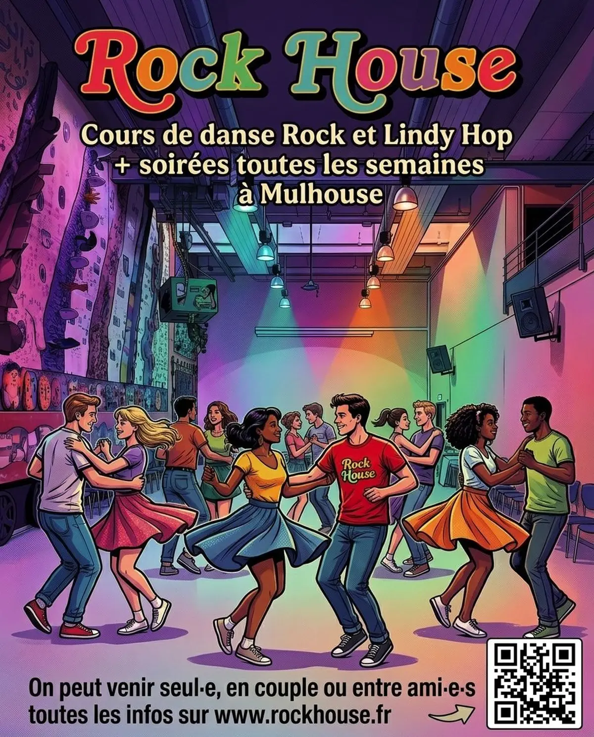 Portes ouvertes : découverte du Rock et du Lindy Hop
