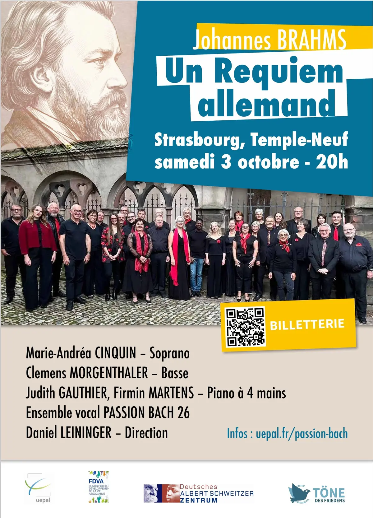 Johannes BRAHMS Un Requiem allemand