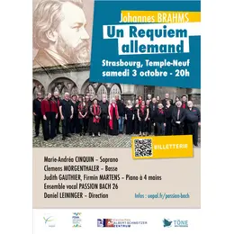 Johannes BRAHMS Un Requiem allemand