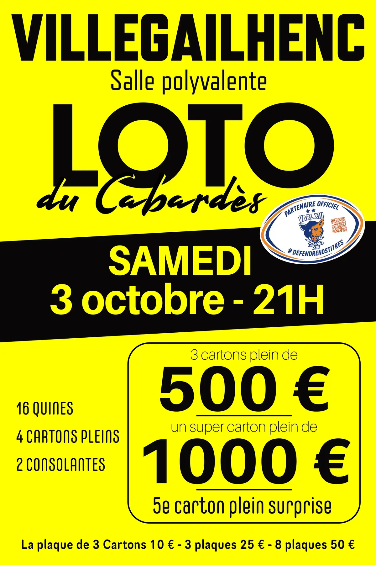 1er loto du Cabardès