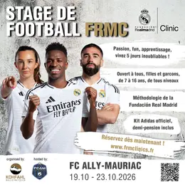 Stage de football F.C. Ally-Mauriac x Fundacion Real Madrid Clinics 