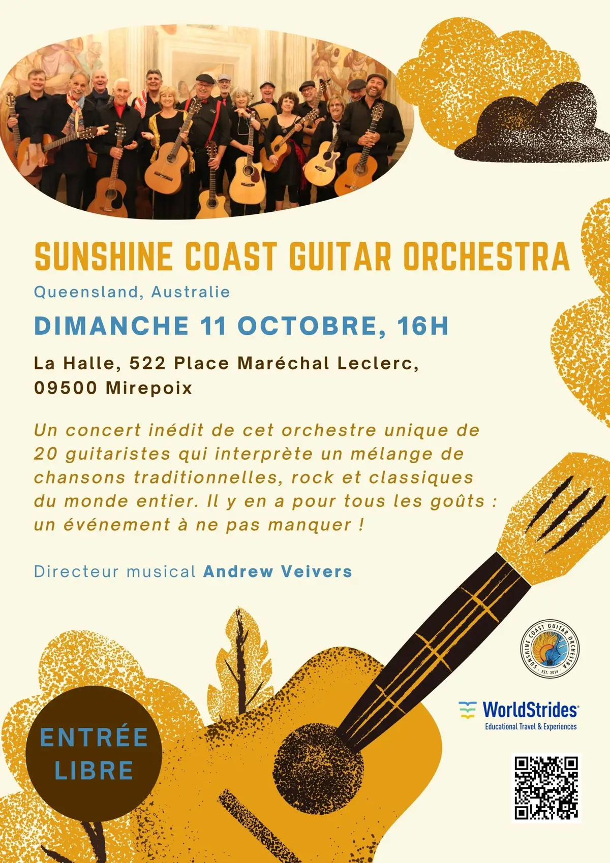 Sunshine Coast Guitar Orchestra à Mirepoix