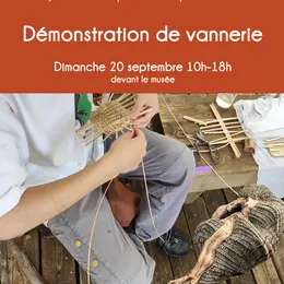 Démonstration de vannerie