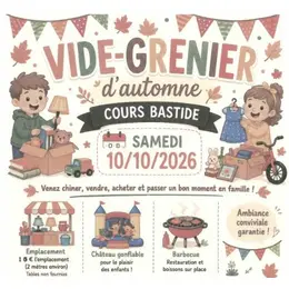 Vide-greniers d'automne Cours bastide