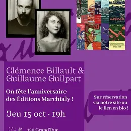 Soirée Anniversaire des ÉDITIONS MARCHIALY ! 