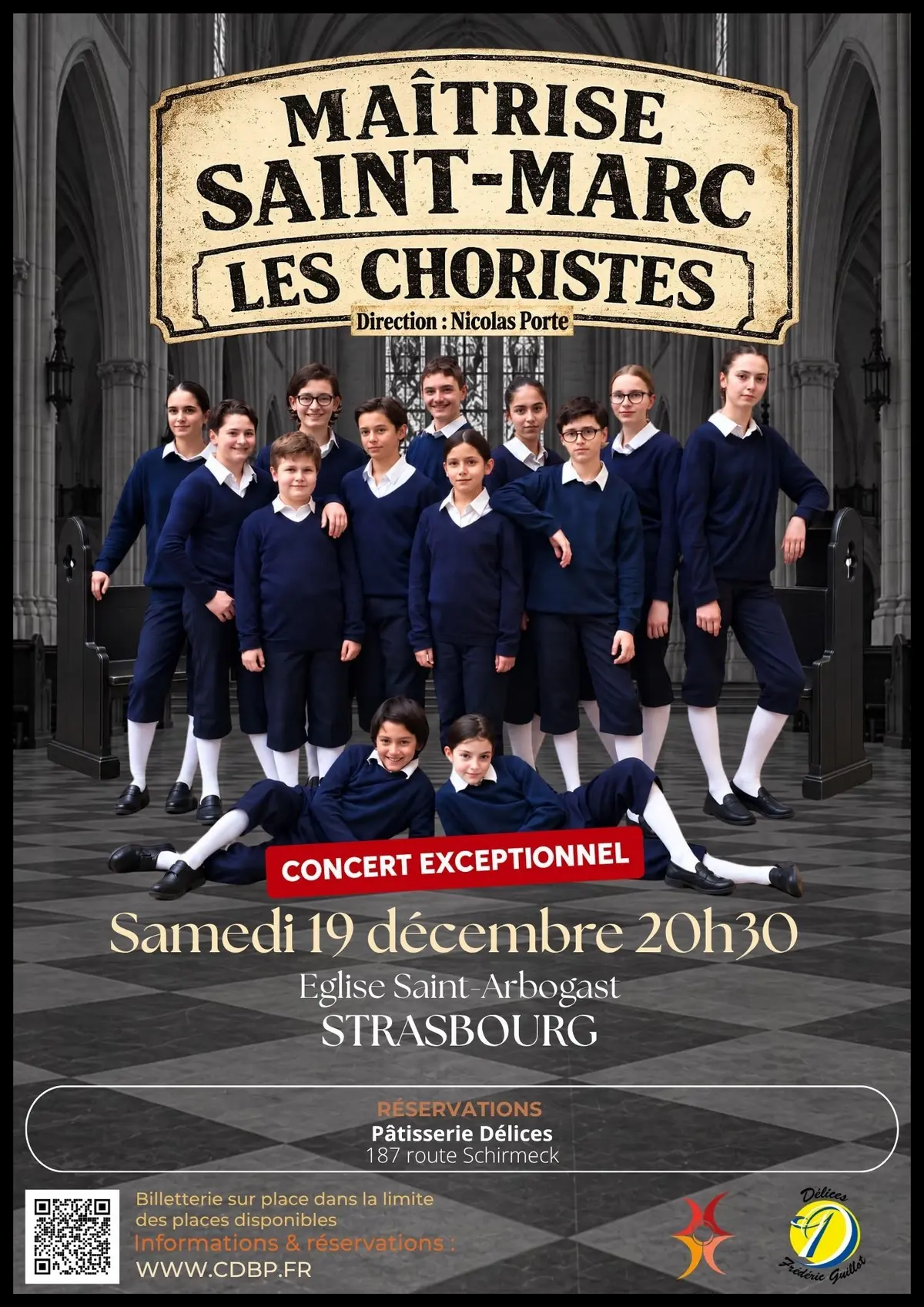 Les Petits Chanteurs de Saint-Marc en concert à Strasbourg