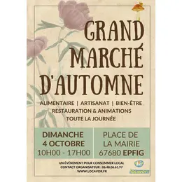 Grand Marché du Terroir d'Automne / Artisans d'Alsace
