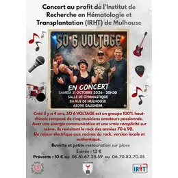 Concert de rock caritatif