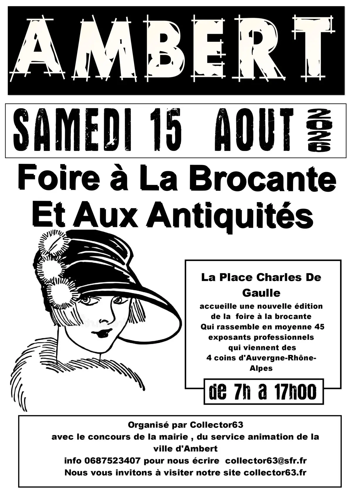 Foire à la brocante et aux antiquités du 15 Août 