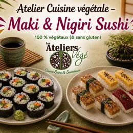 Atelier Cuisine végétale à l’Étape de Barr (67) – Maki & Nigiri Sushi
