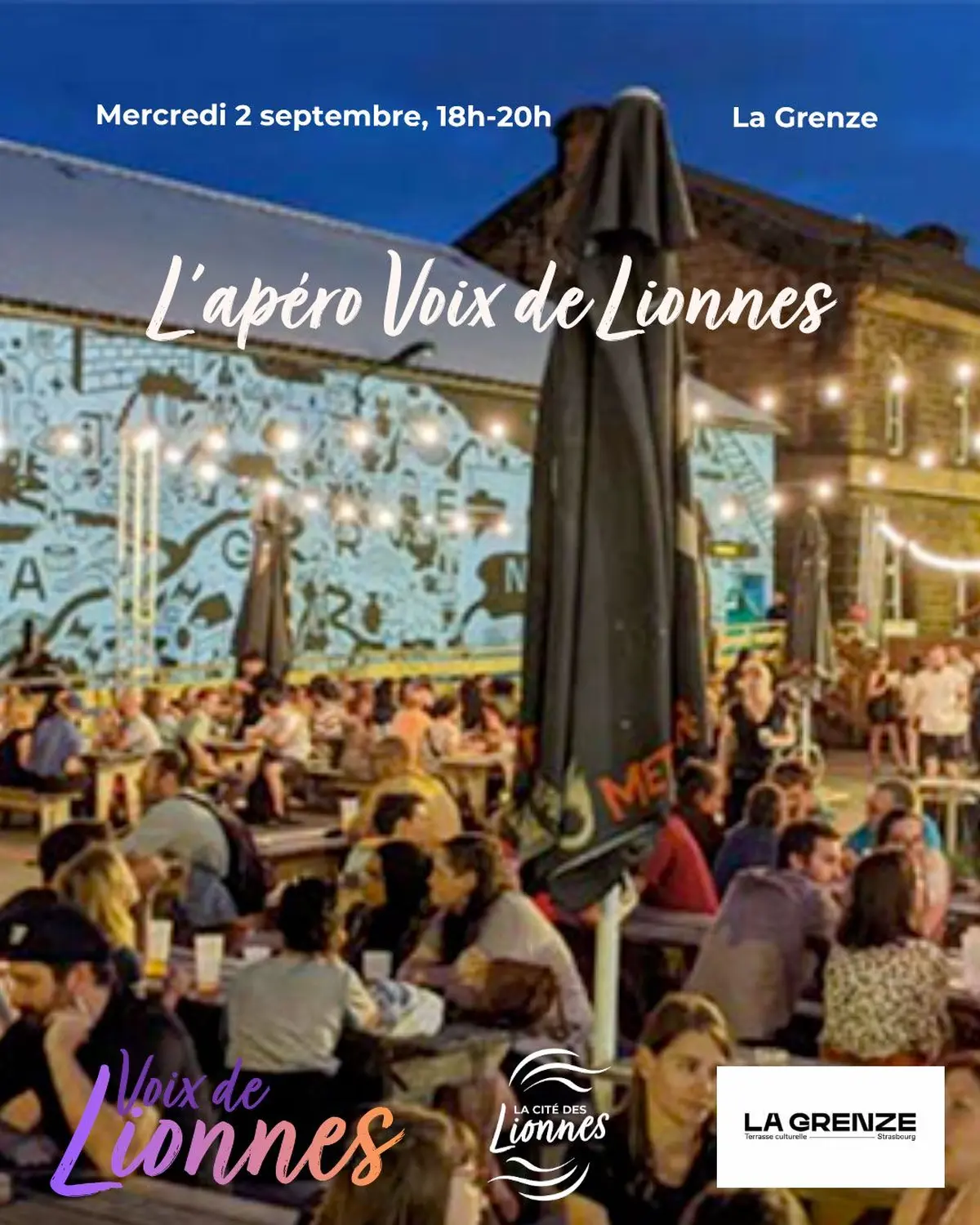 Apéro Voix de Lionnes à La Grenze