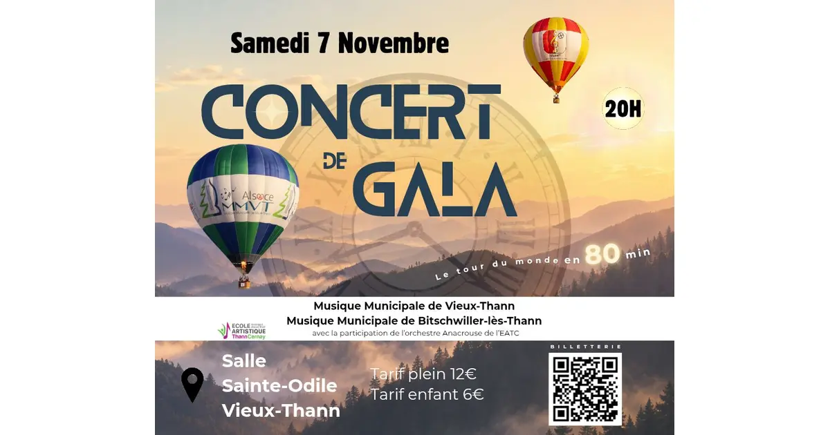 Concert de Gala "LE TOUR DU MONDE "