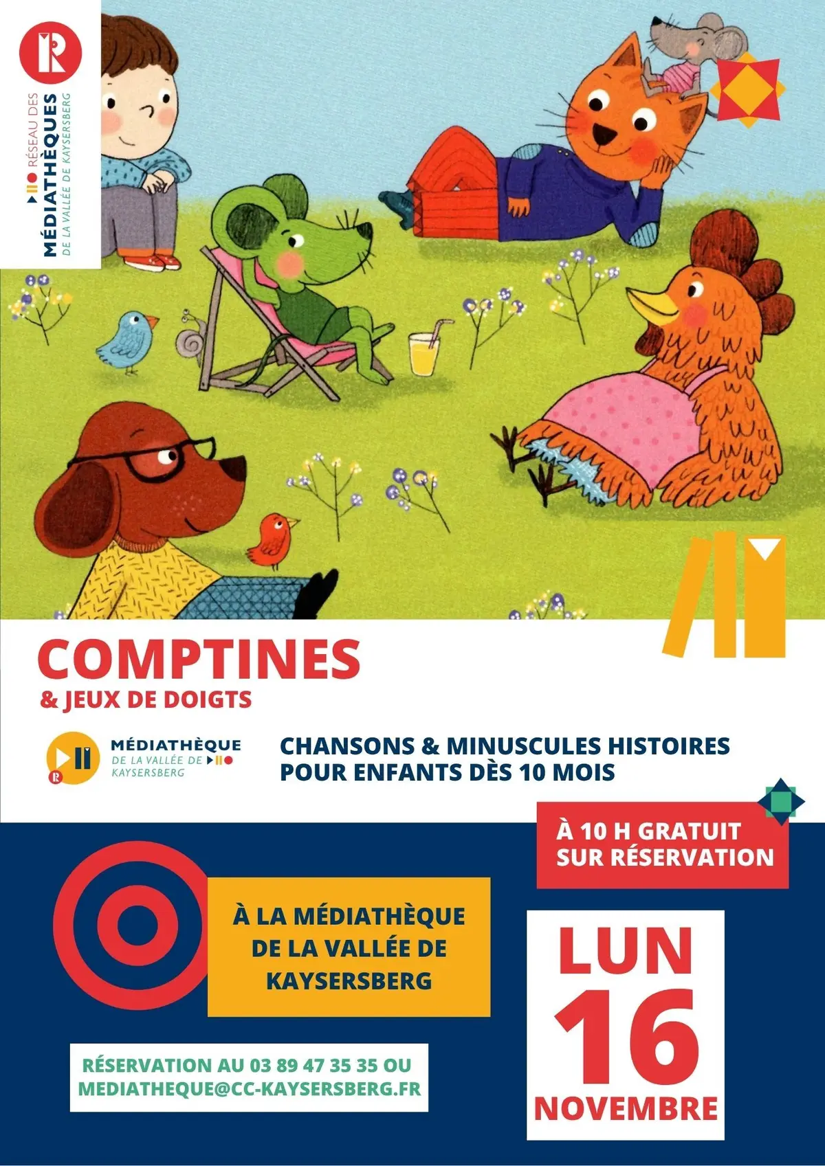 Comptines et jeux de doigts