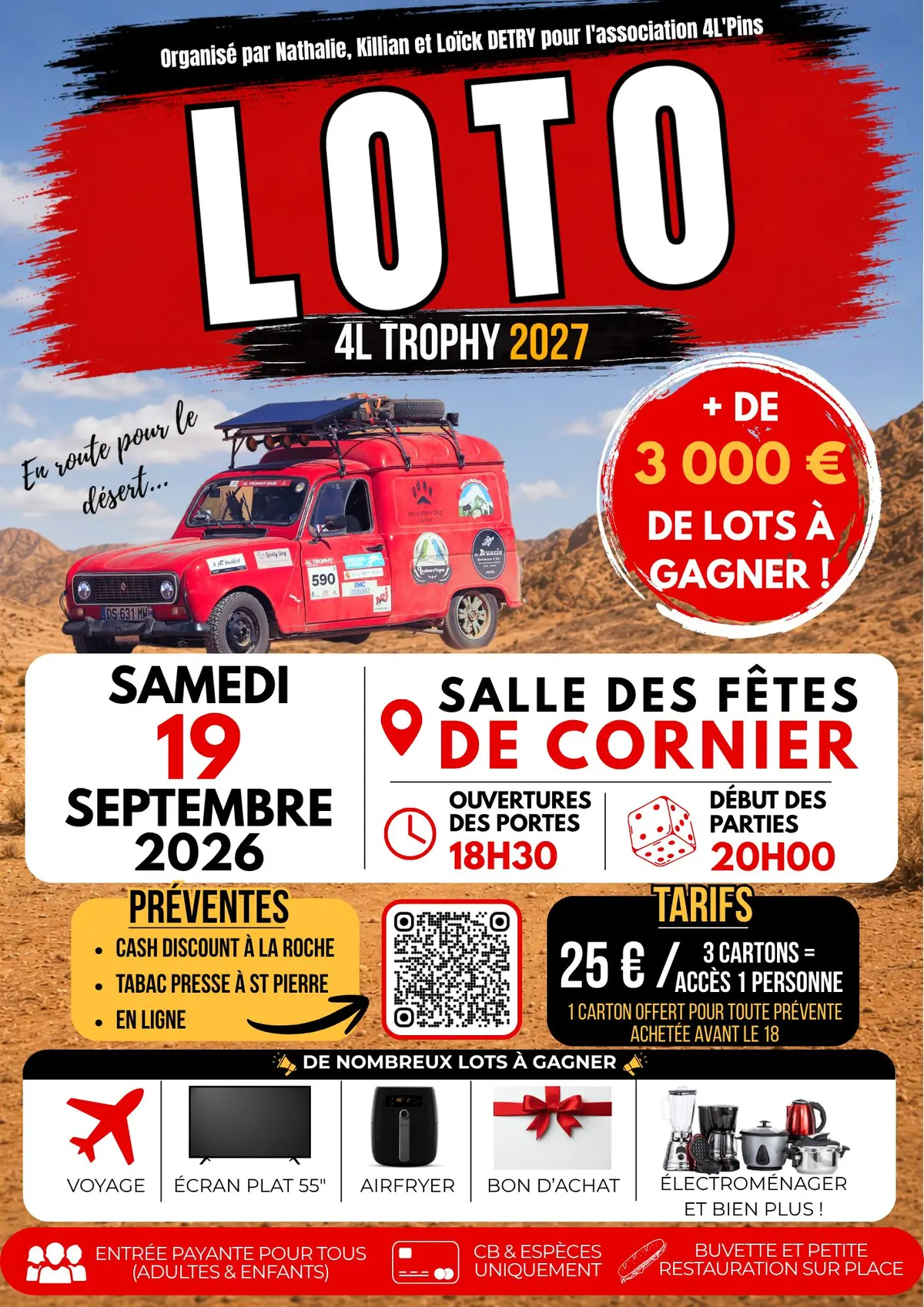 Loto solidaire et humanitaire !