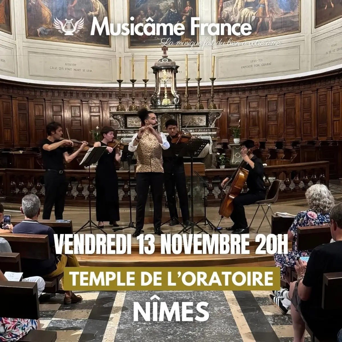 Concert à Nîmes : Mozart, Verdi, Bizet, Waxman, Puccini, Rossini, Massenet,