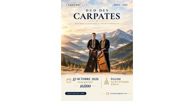 Concert Duo des Carpates - Un voyage musical au c&oelig;ur de l&rsquo;Europe