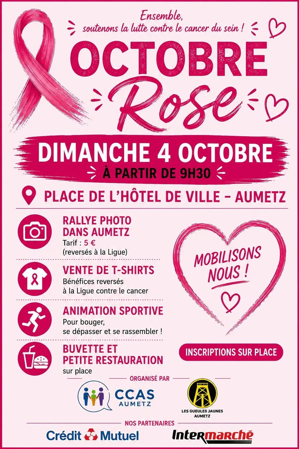 Octobre rose Aumetz 2026