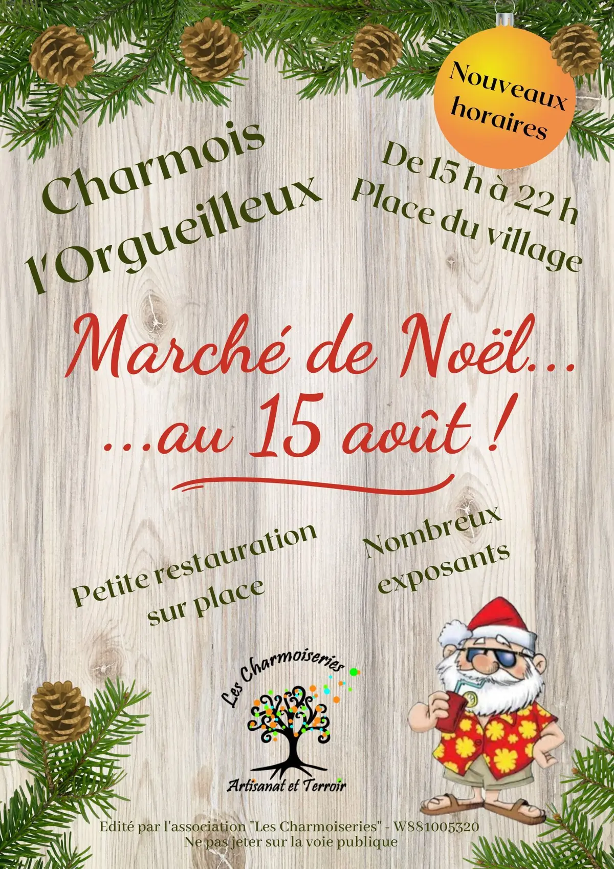 Marché de Noël au... 15/08