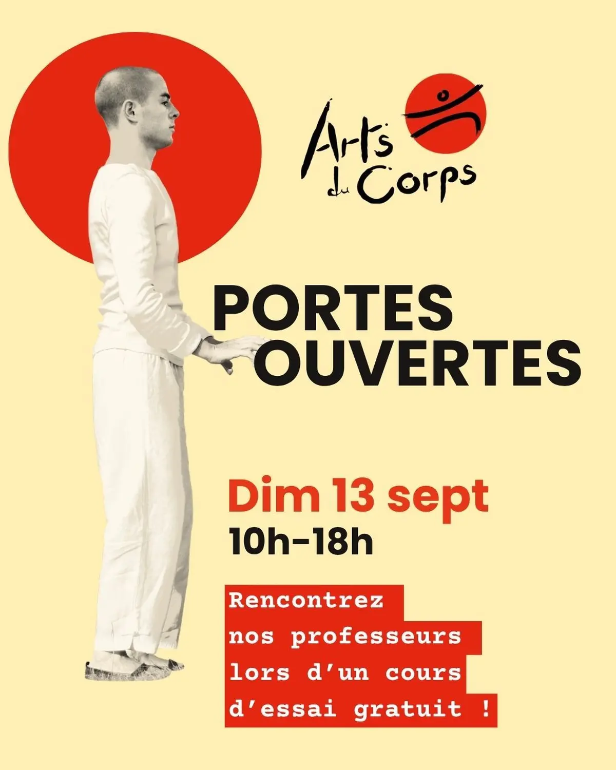 Portes Ouvertes : Arts du Corps