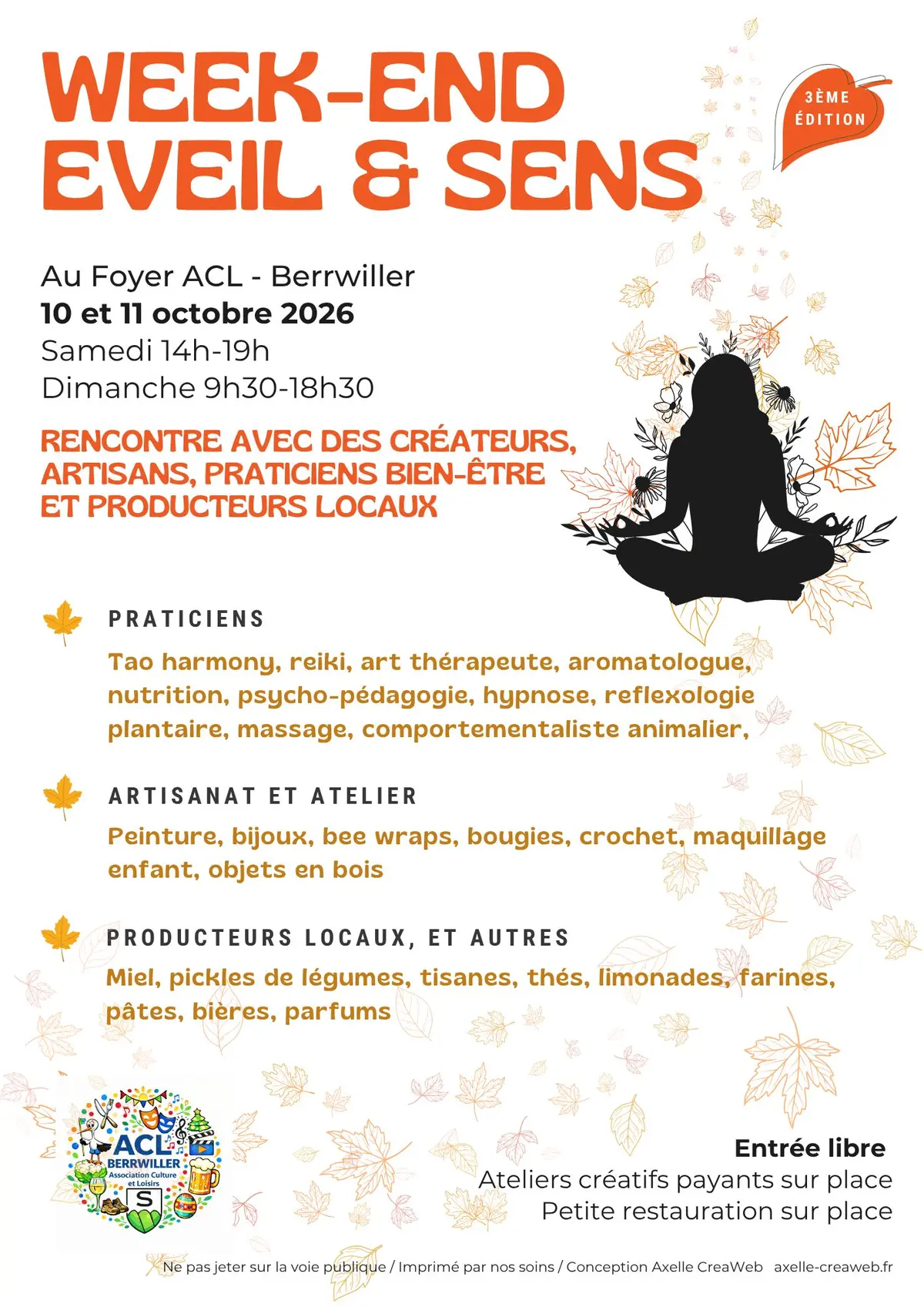 week-end éveil et sens