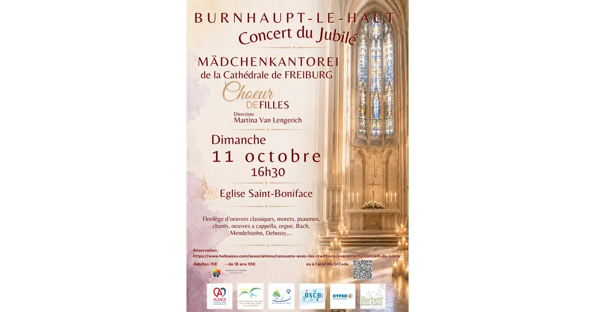 Grand Concert Choeur de filles de la cathédrale de Freiburg" Madchenkantorai"