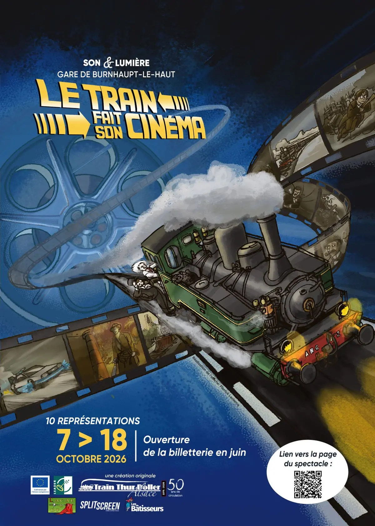 Le Train fait son cin&eacute;ma