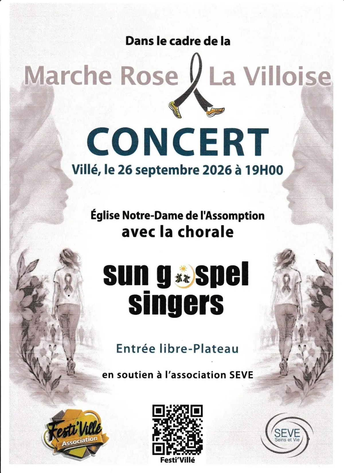 Concert des Sun Gospel Singers à Villé