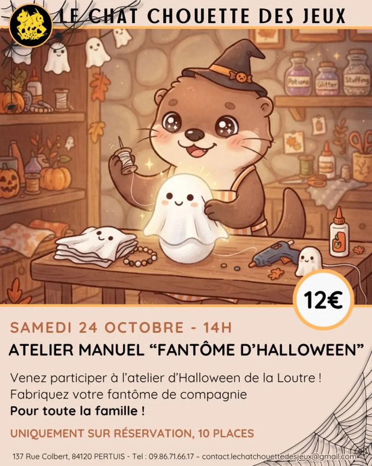 atelier manuel halloween