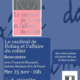 Le cardinal de Rohan et l'affaire du collier, ed Des Musées de Strasbourg