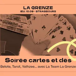 Soirée cartes et dés : Yahtzee, Tarot, Belote