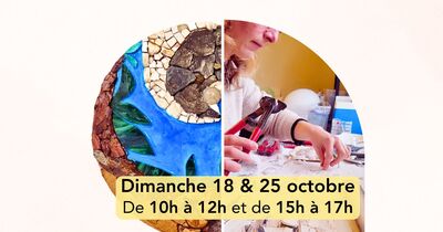 Exposition - vente et Ateliers de Mosa&iuml;que & Peinture