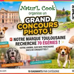 Casting Concours Egéries chiens et chats Natur'L CooK