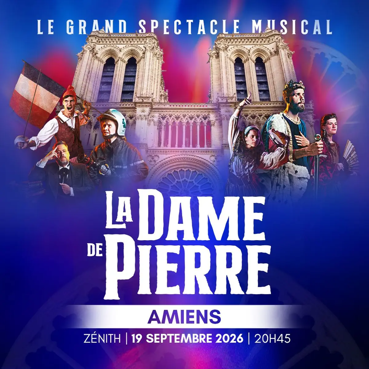 La Dame de Pierre, Le spectacle musical